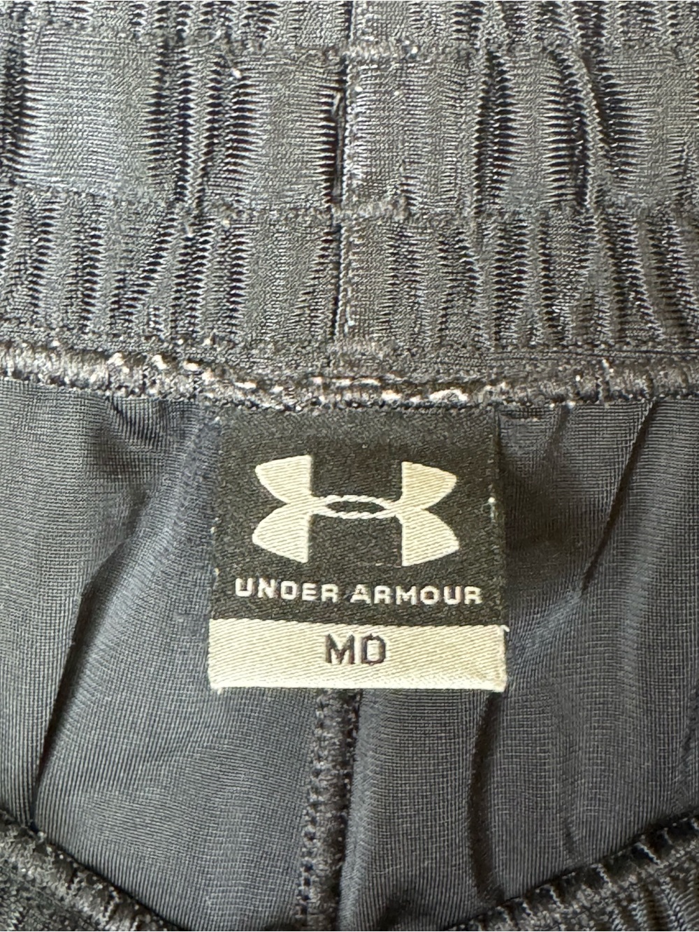 Under Armour Basketball Shorts Shiny Dazzle Pockets Black Men's Size Medium - Picture 5 of 13